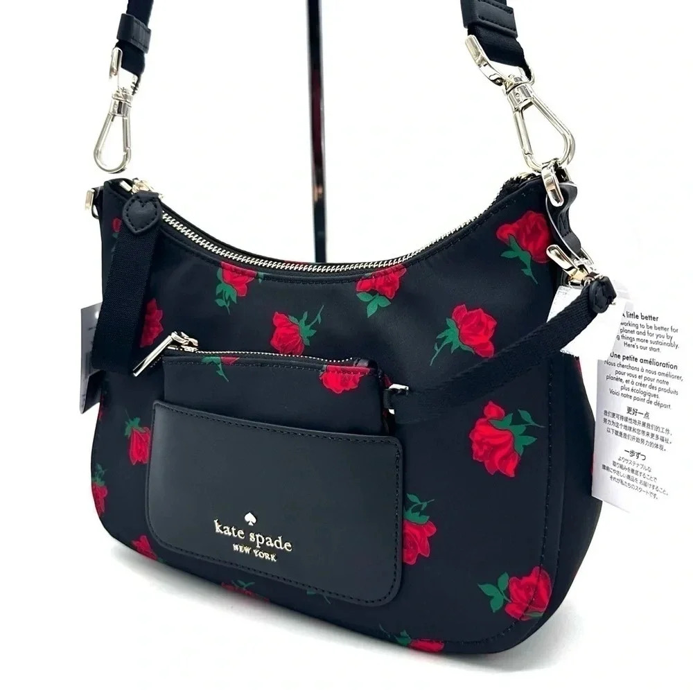 Kate Spade ChelseaRoss Toss Print Crossbody Bag & Coin Purse (NWT) - Picture 2 of 13